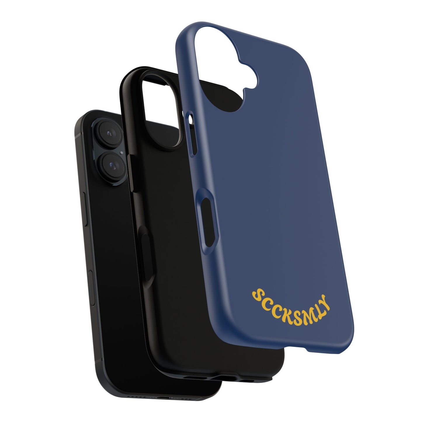 SOLID Cobalt Haze Tough Case for Apple