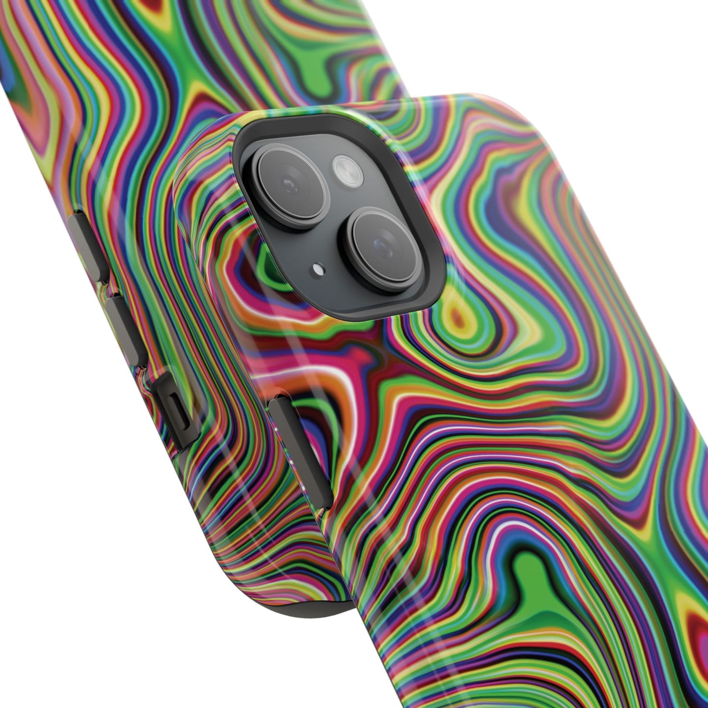 Acid Swirl Phone Case for Apple