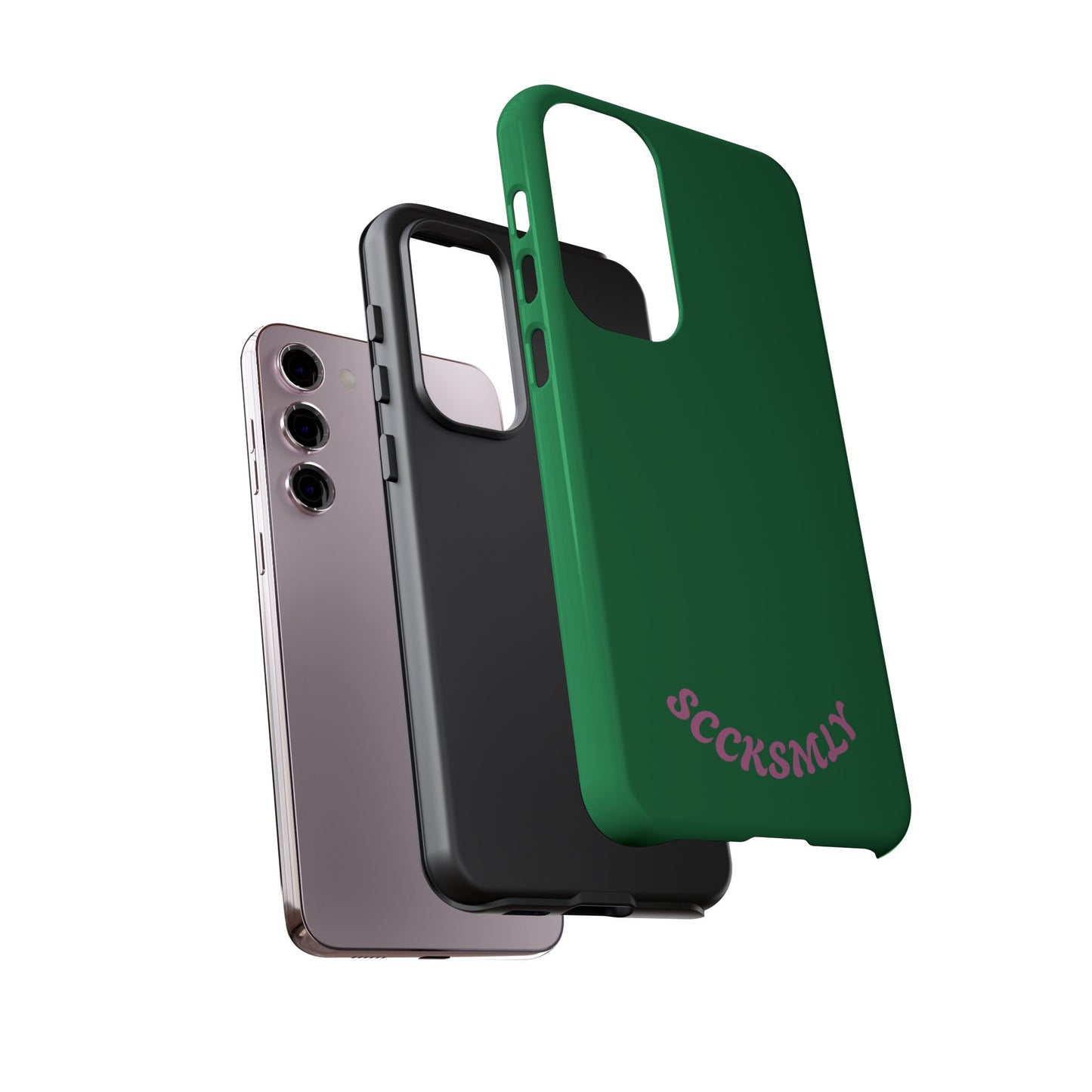 SOLID Garden Pink Tough Case for Samsung