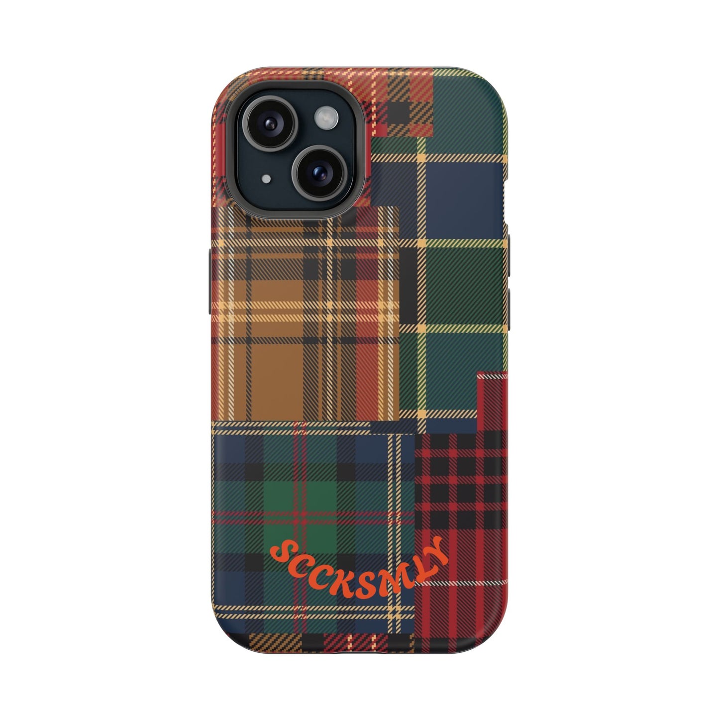 Heritage Hues Patchwork Tough Phone Case for Apple