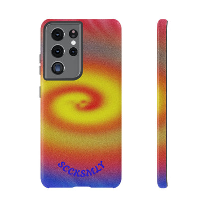 Toxic Spiral Tough Phone Case for Samsung
