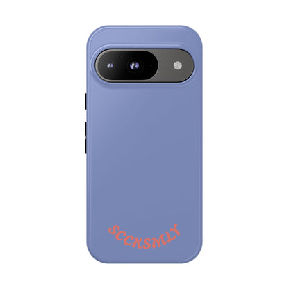 Periwinkle Blue Tough Phone Case for Google Pixel