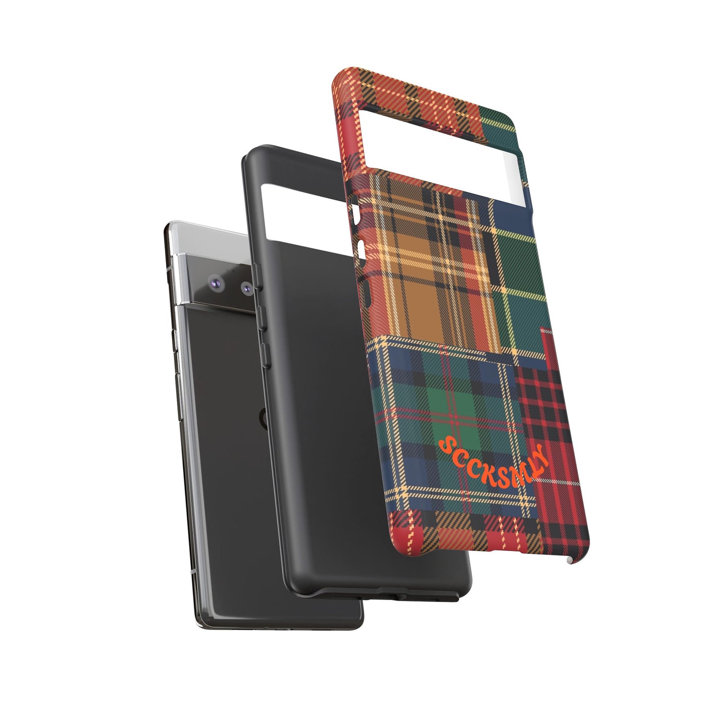 Heritage Hues Patchwork Tough Phone Case for Google Pixel