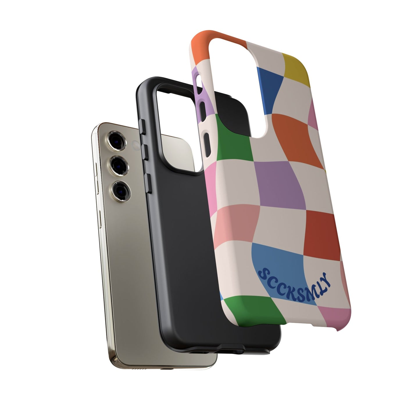 Checker Flicker Phone Case for Samsung