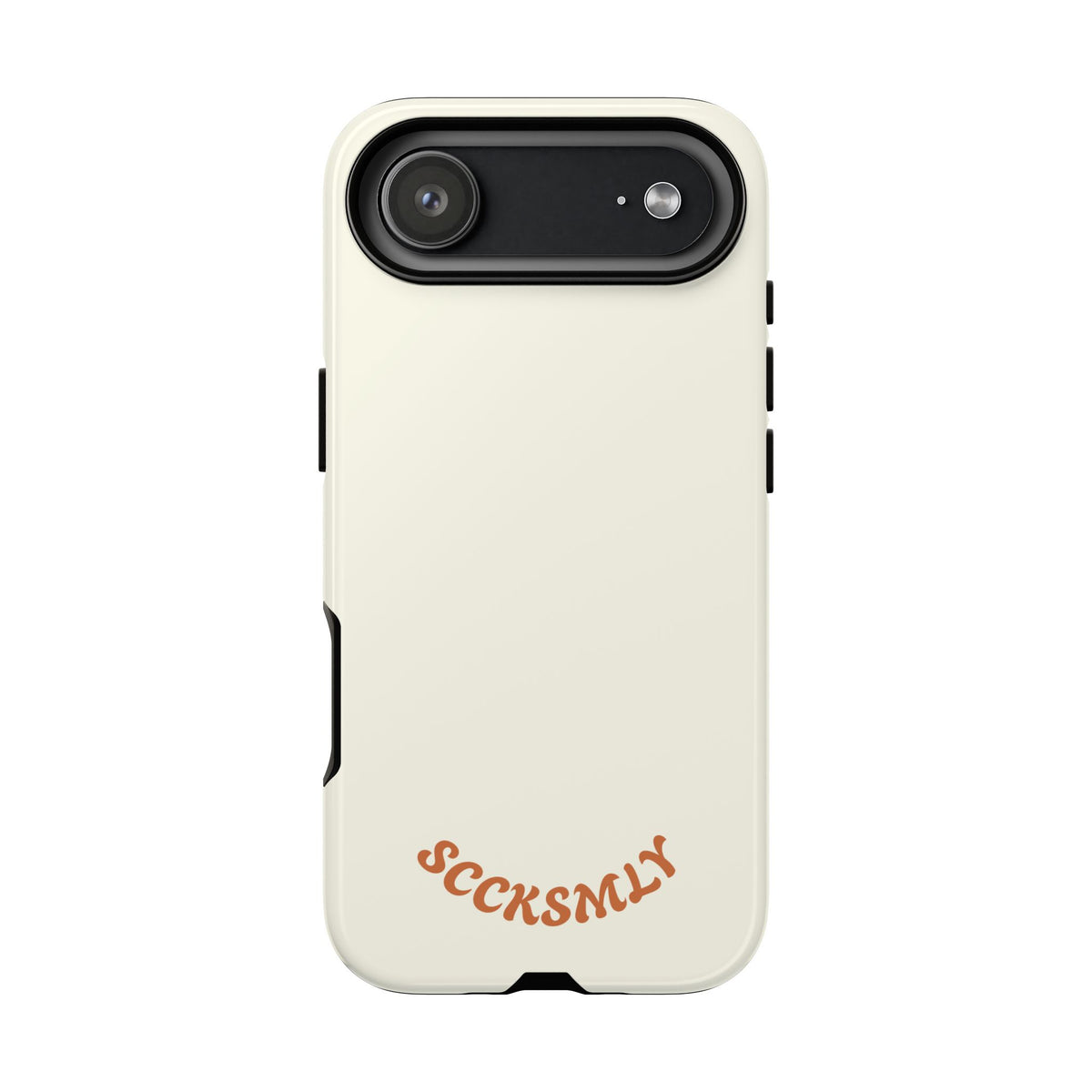 Toasted Eggshell Tough Phone Case for Apple