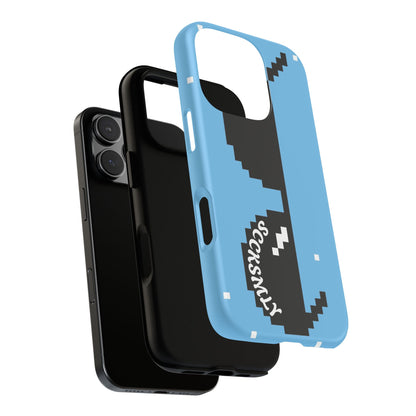 Pixel Glass Tough Phone Case for Apple