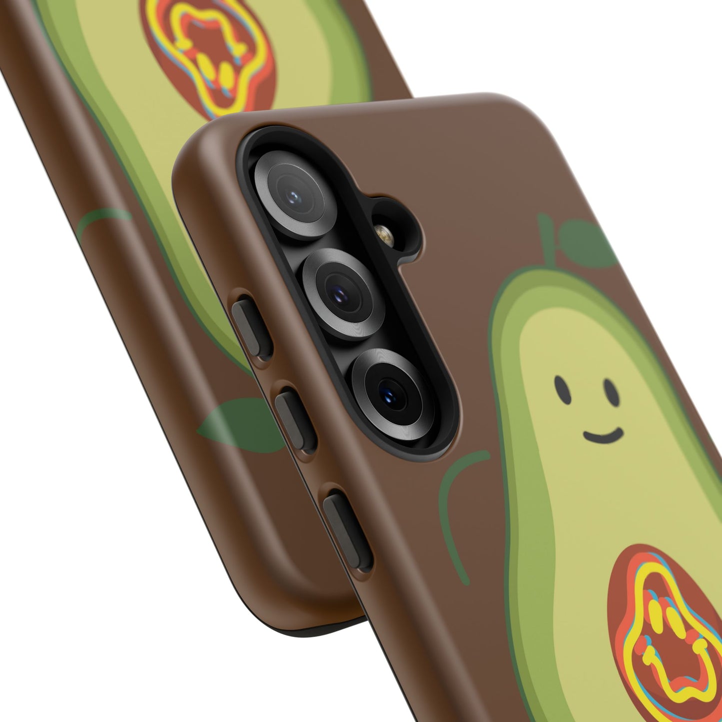 Playful Vegan Avocado Phone Case for Samsung