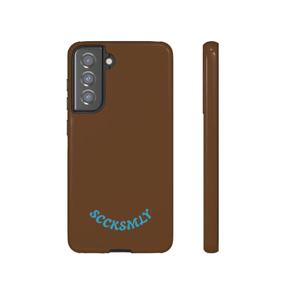 SOLID Chocolate Coco Tough Case for Samsung