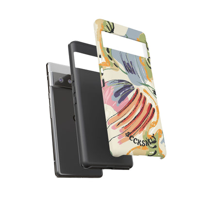 Botanical Strokes Palette Tough Phone Case for Google Pixel