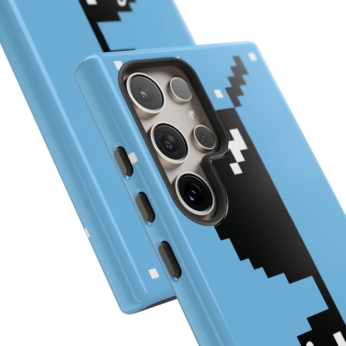 Pixel Glass Tough Phone Case for Samsung