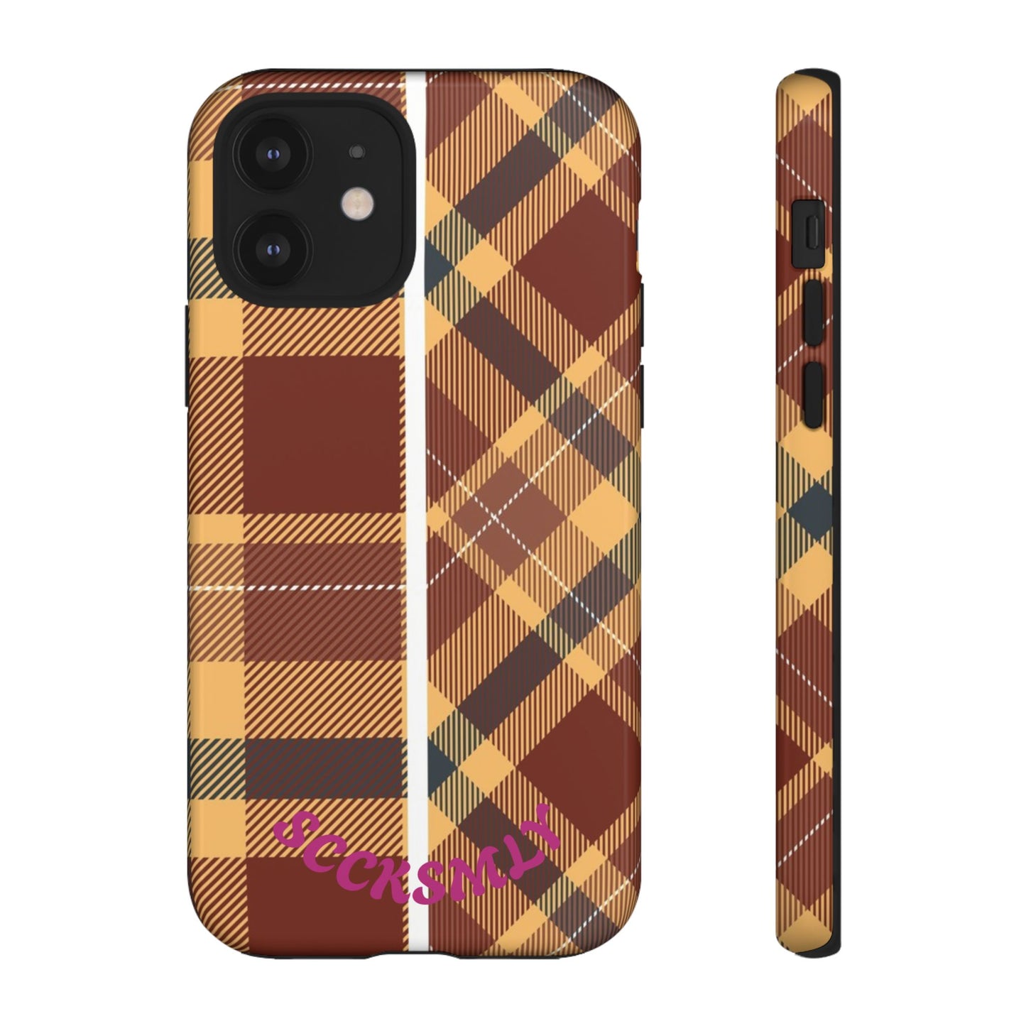 Autumn Plaid Phone Case for Apple