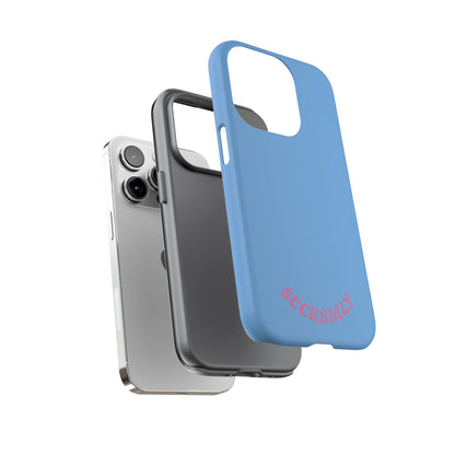 SOLID Blue Candie Tough Case for Apple