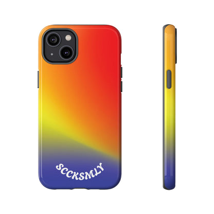 Volcanic Rain Tough Phone Case for Apple