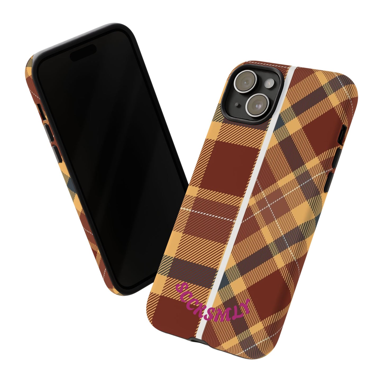 Autumn Plaid Phone Case for Apple