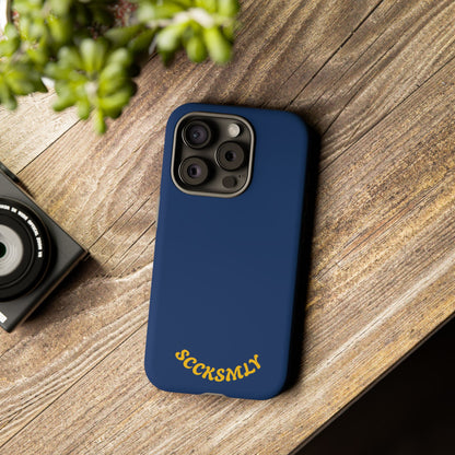 SOLID Cobalt Haze Tough Case for Apple