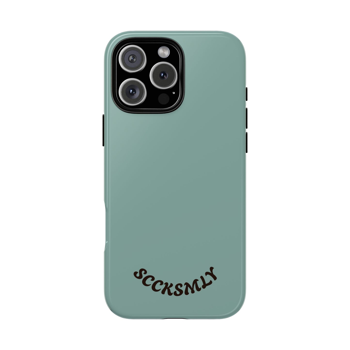 SOLID Fudge Mint Crunch Tough Phone Case for Apple