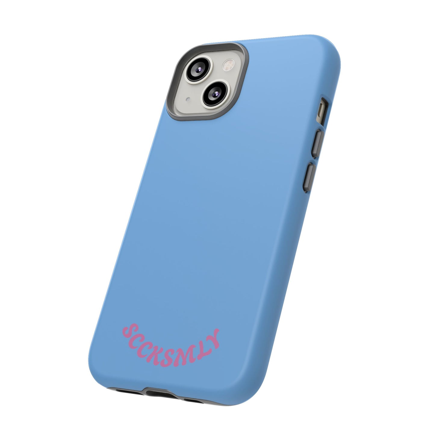 SOLID Blue Candie Tough Case for Apple