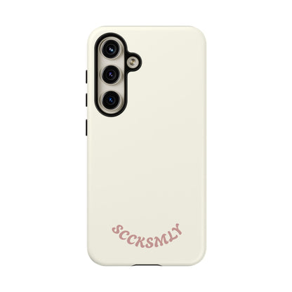 Sweet Oat Milk Tough Phone Case for Samsung