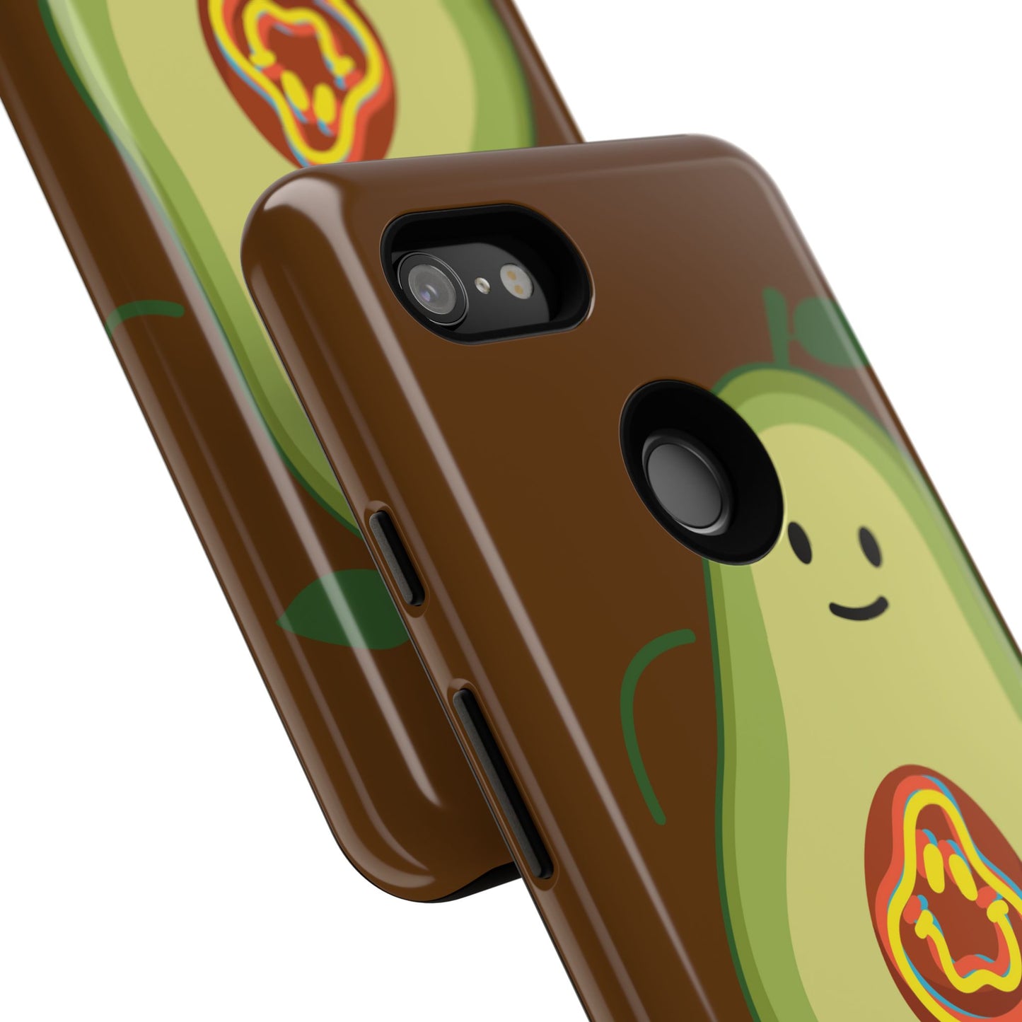 "Google Pixel" Playful Vegan Avocado Phone Case - Tough, Durable Protection with a Fun Design