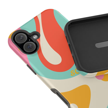 Psychodelic Acid Swirl Phone Case for Apple