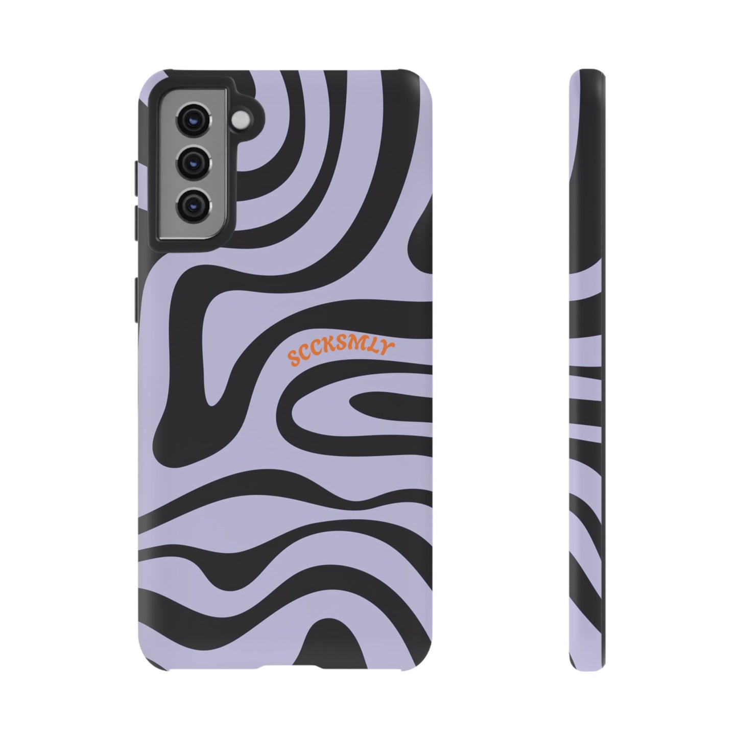 Purple Swirl Phone Case for Samsung