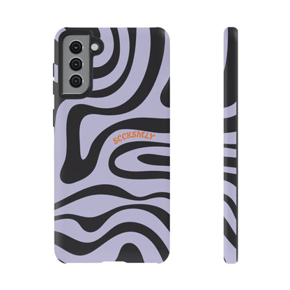 Purple Swirl Phone Case for Samsung