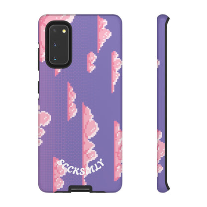 Purple Cotton Candy Sky Tough Phone Case for Samsung