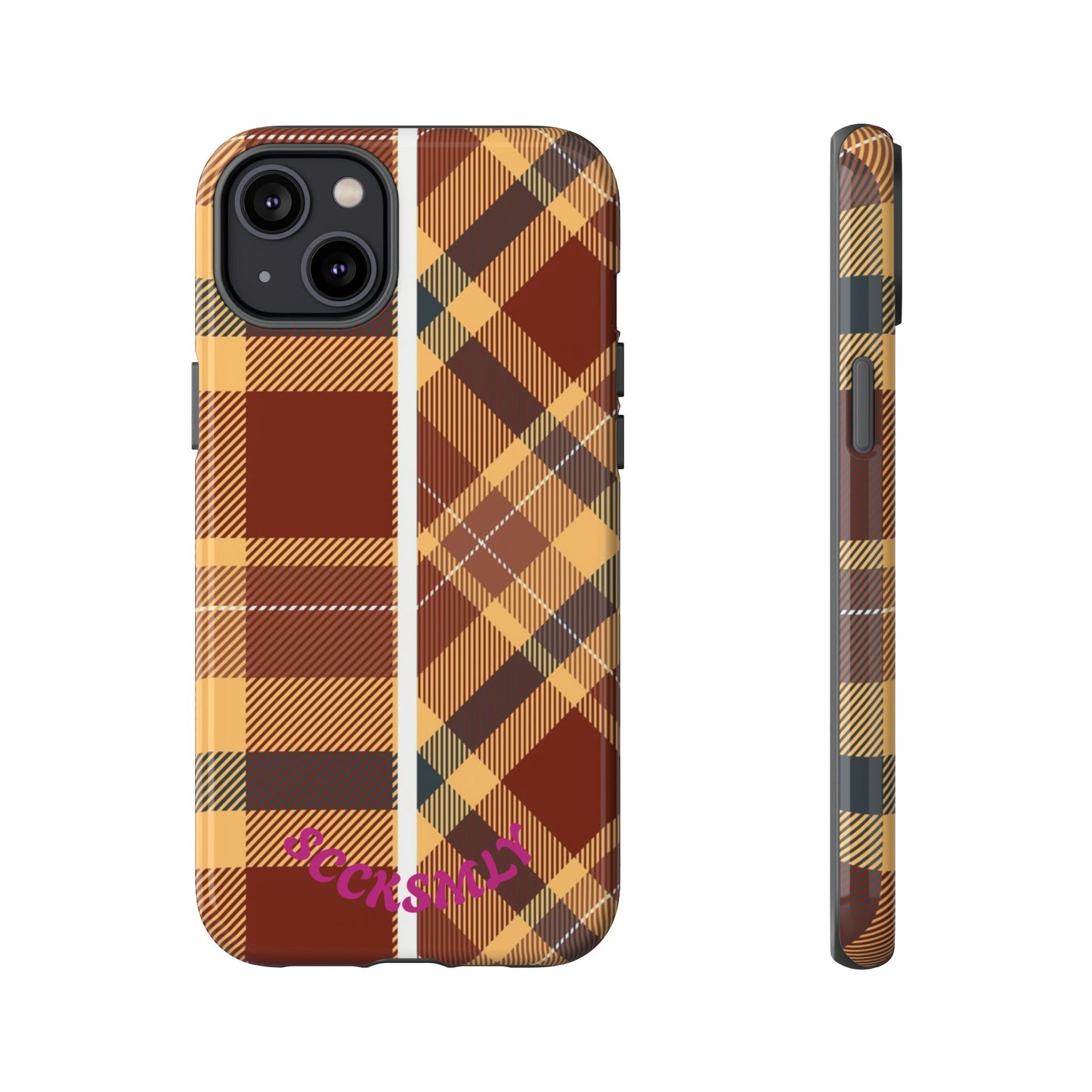 Autumn Plaid Phone Case for Apple