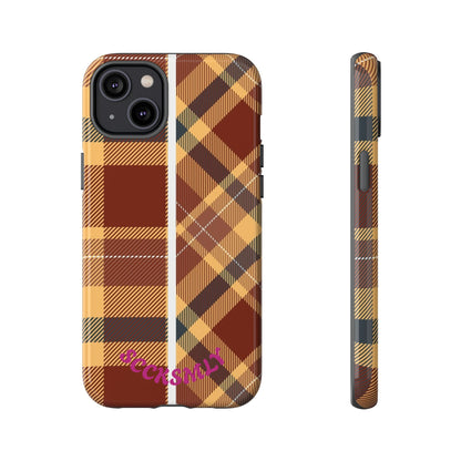 Autumn Plaid Phone Case for Apple