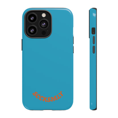 SOLID Blue Spook Tough Case for Apple