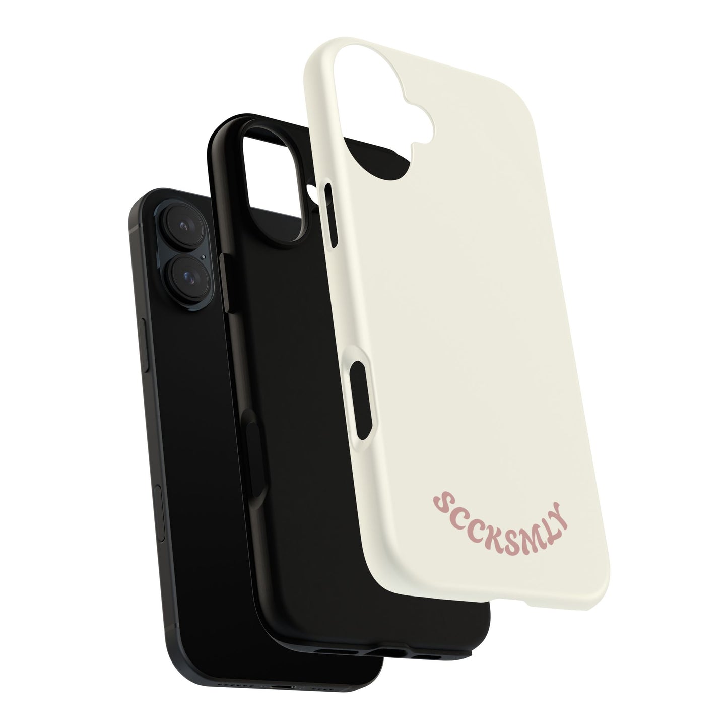 Sweet Oat Milk Tough Phone Case for Apple
