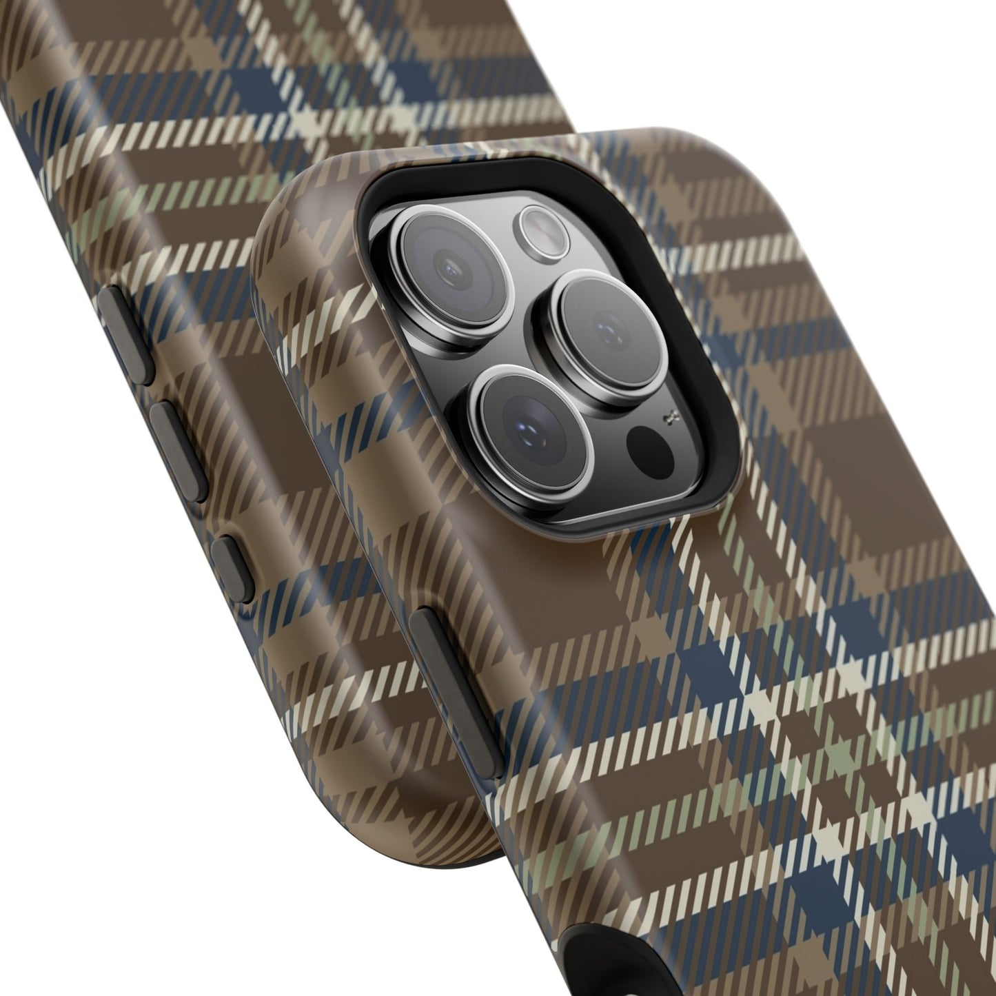 Earth and Sky Plaid Phone Case for Apple