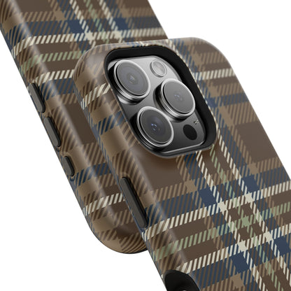 Earth and Sky Plaid Phone Case for Apple