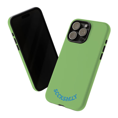 SOLID Sour Lime Tough Case for Apple