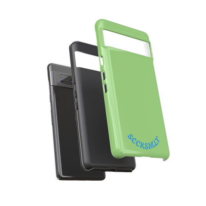 SOLID Sour Lime Tough Case for Google Pixel