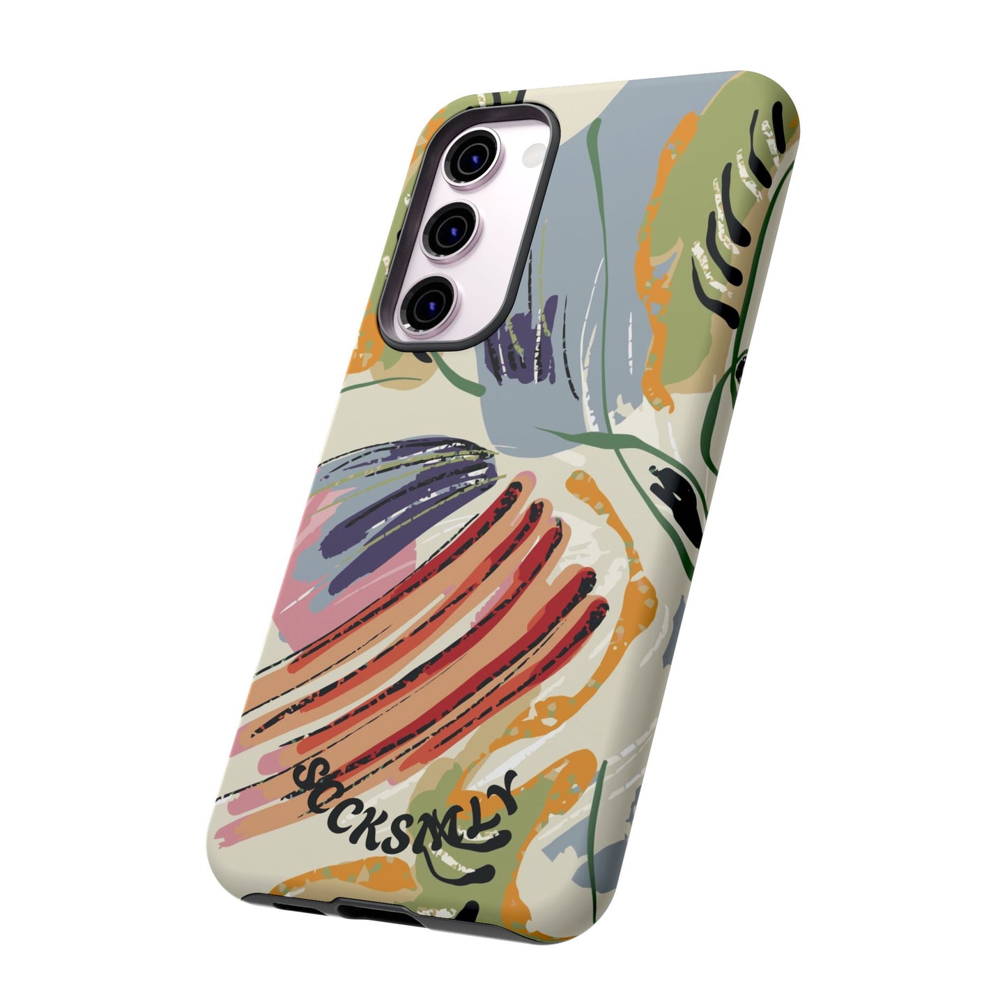 Botanical Strokes Palette Tough Phone Case for Samsung