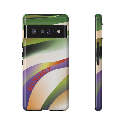 Green Waves Phone Case for Google Pixel