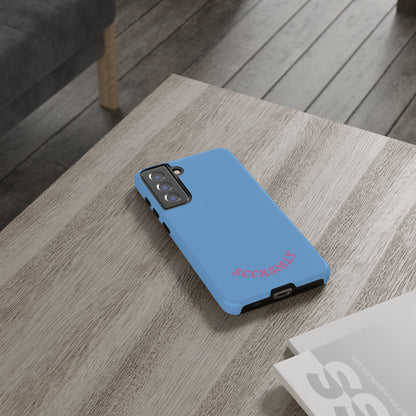 SOLID Blue Candie Tough Case for Samsung