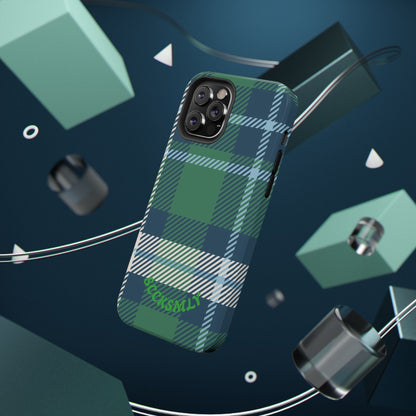 Earth and Sky Plaid Phone Case for Apple
