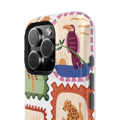Tropical Print Phone Case for Apple