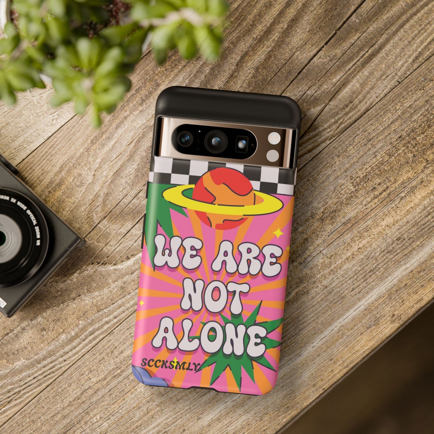 WE ARE NOT ALONE Tough Case for Google Pixel