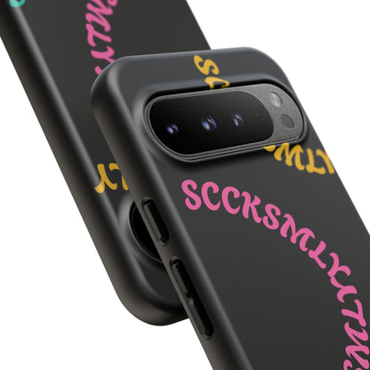 Y2K Wavy Script Tough Case for Google Pixel