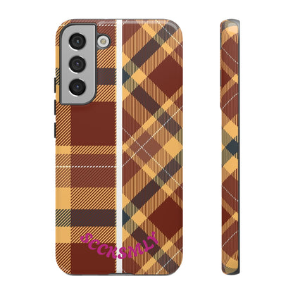 Autumn Plaid Phone Case for Samsung
