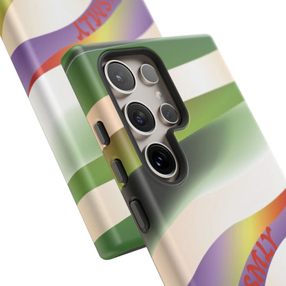 Green Waves Phone Case for Samsung
