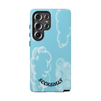 Comic Dot Sky Tough Phone Case for Samsung