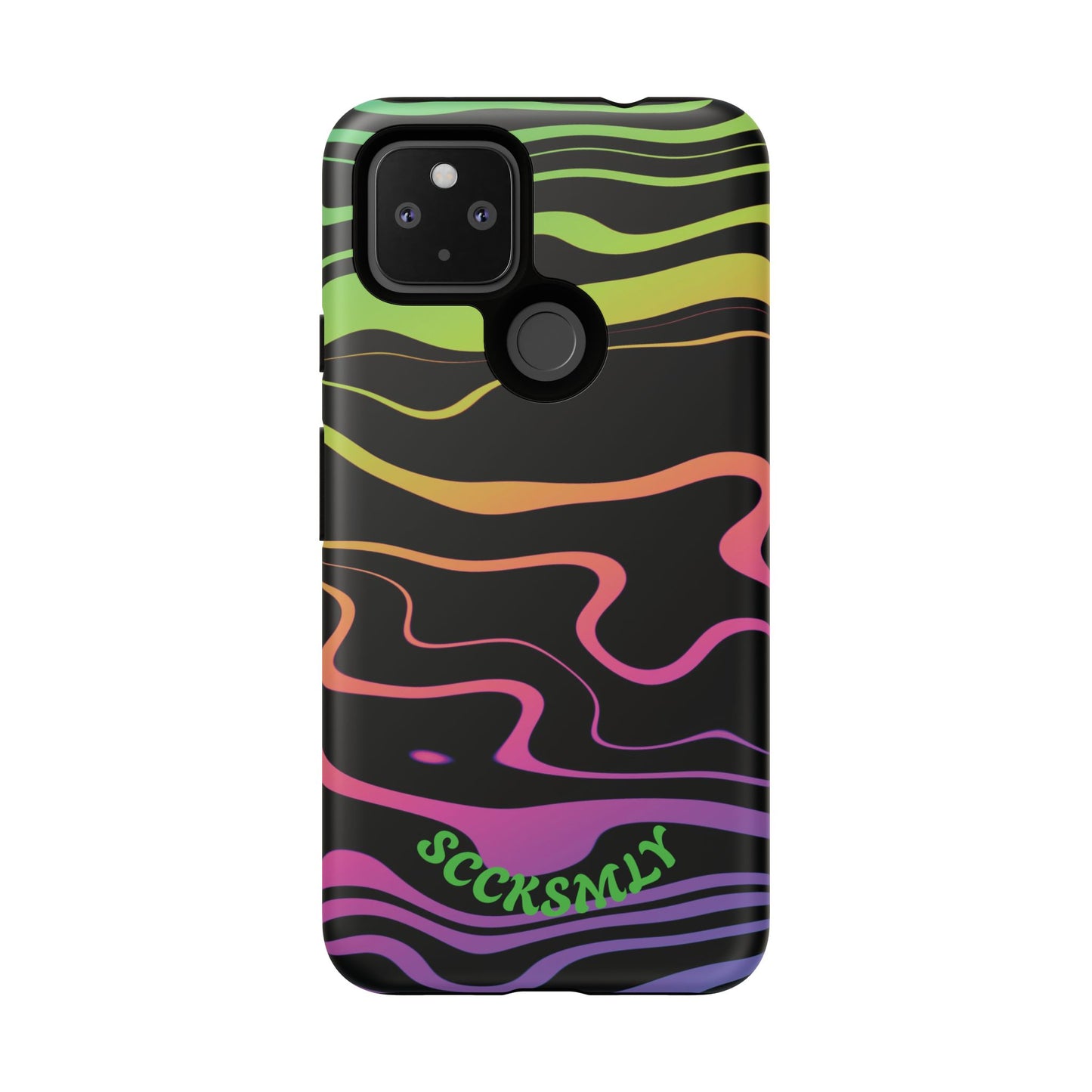 Dark Rainbow Phone Case For Google Pixel