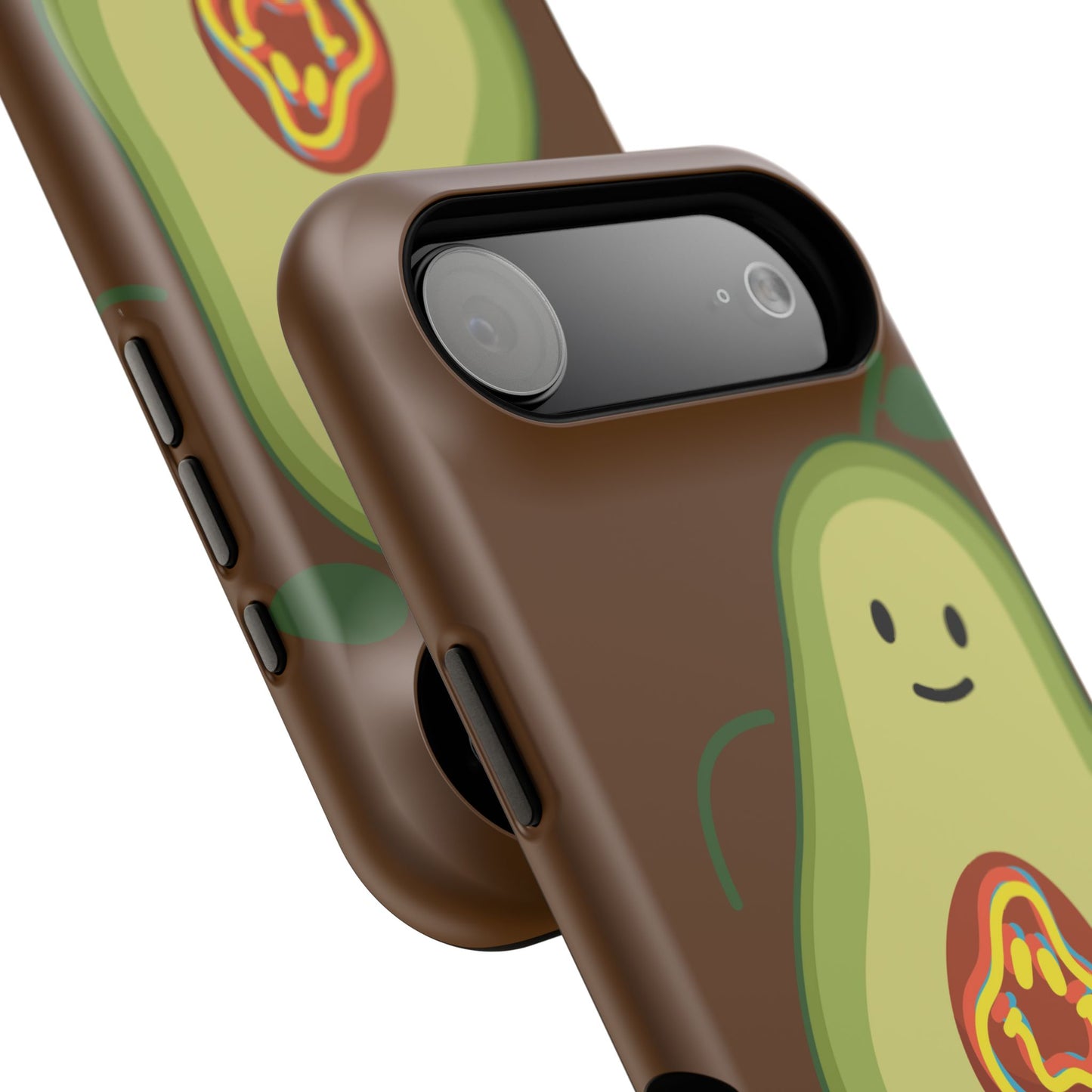 Playful Vegan Avocado Tough Phone Case Apple