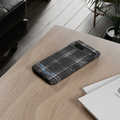 Smoky Grungy Plaid Phone Case for Google Pixel
