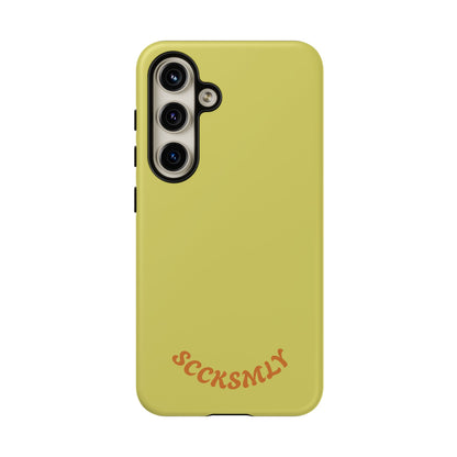 SOLID Lemon Dijon Glaze Tough Case for Samsung