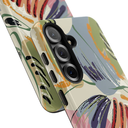 Botanical Strokes Palette Tough Phone Case for Samsung